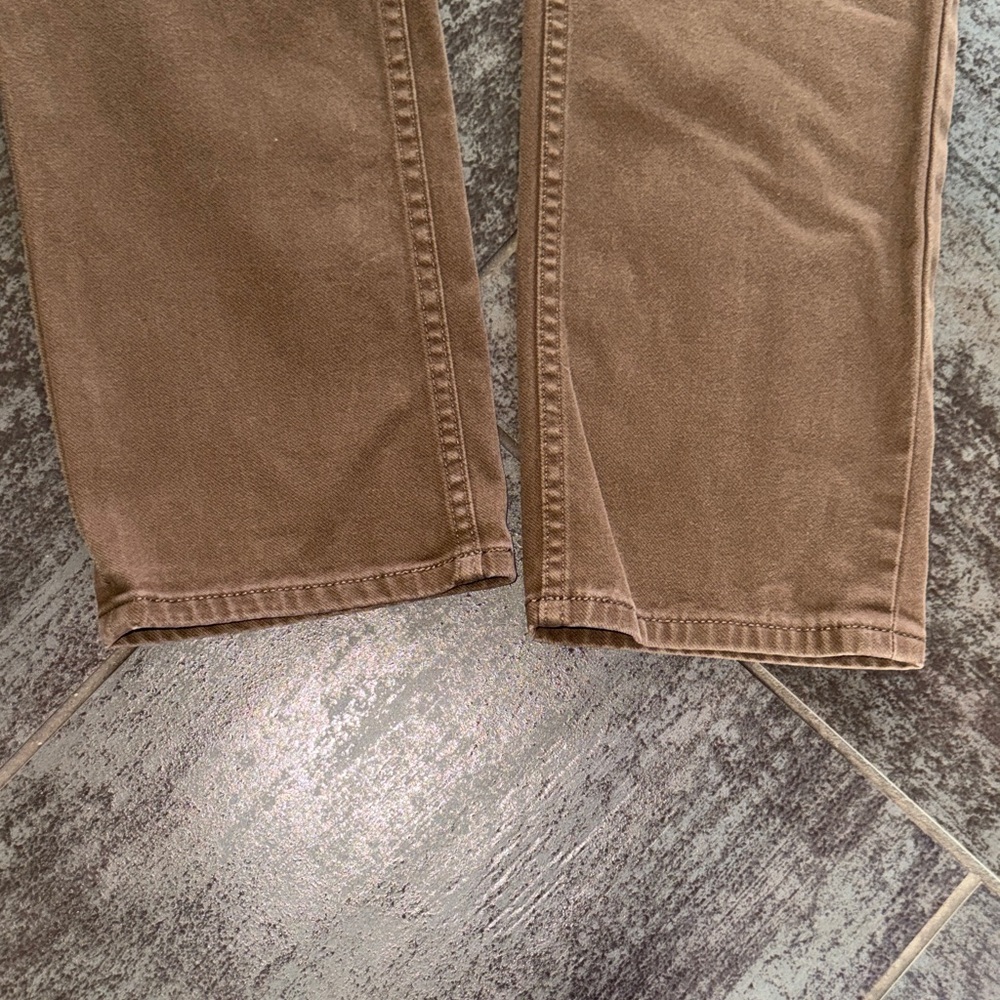 Banana Republic Men's brown light weight Traveler Jean chino pants 29x32 - Picture 5 of 8